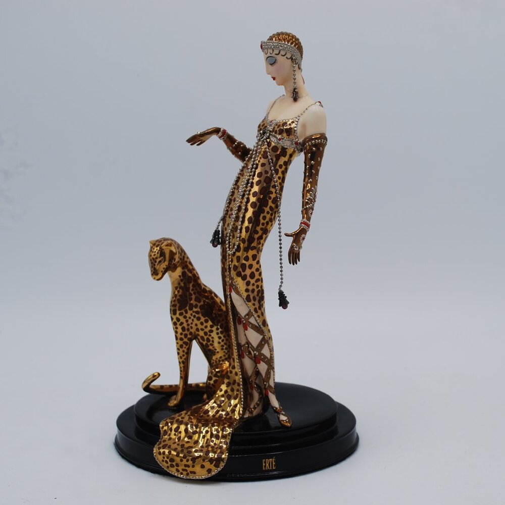 HOUSE OF ERTE OCELOT THE FRANKLIN MINT LIMITED EDITION
